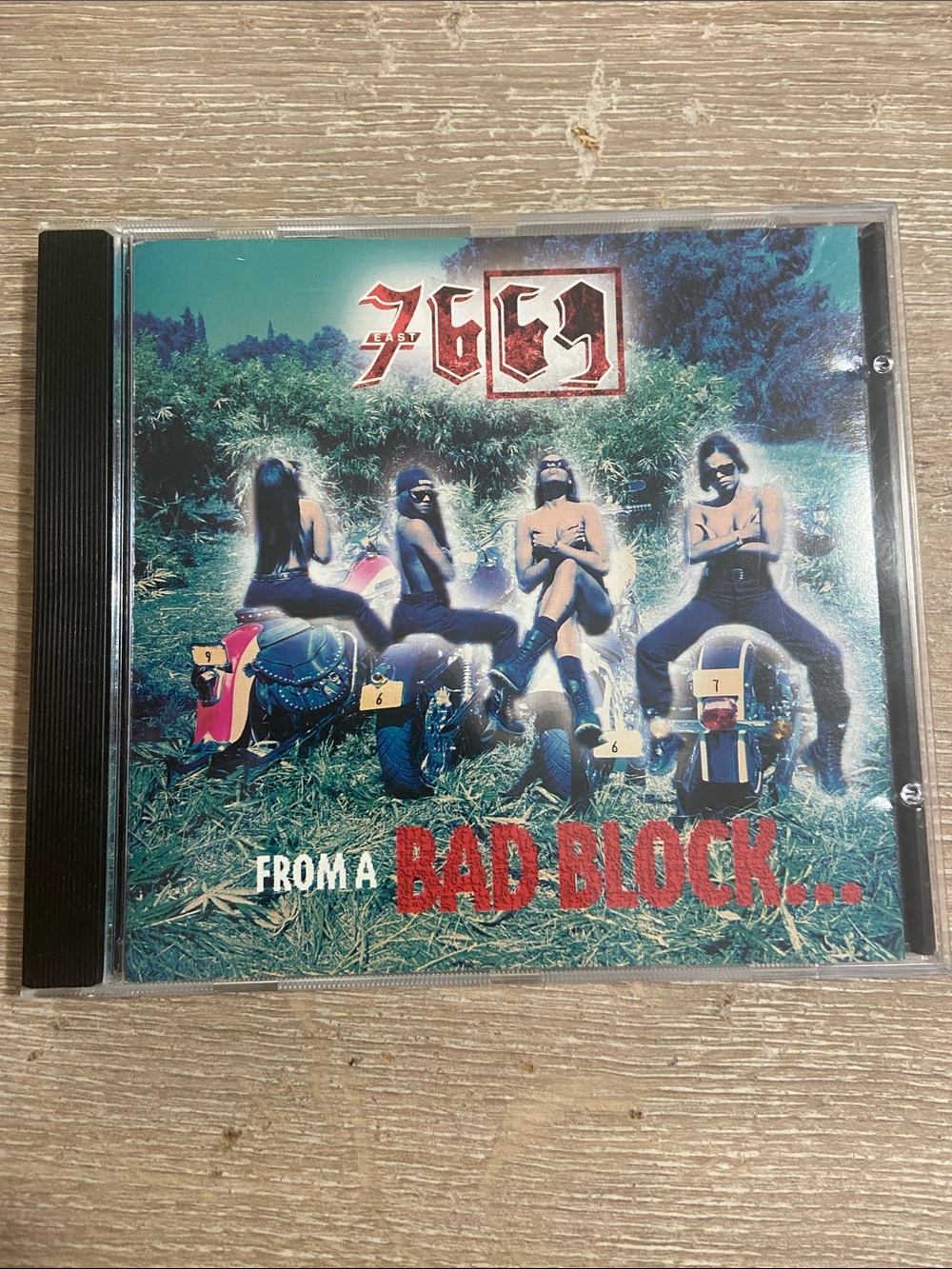 7669 East From A Bad Block 1993 Vintage USA CD Motown Records Original Hip Hop